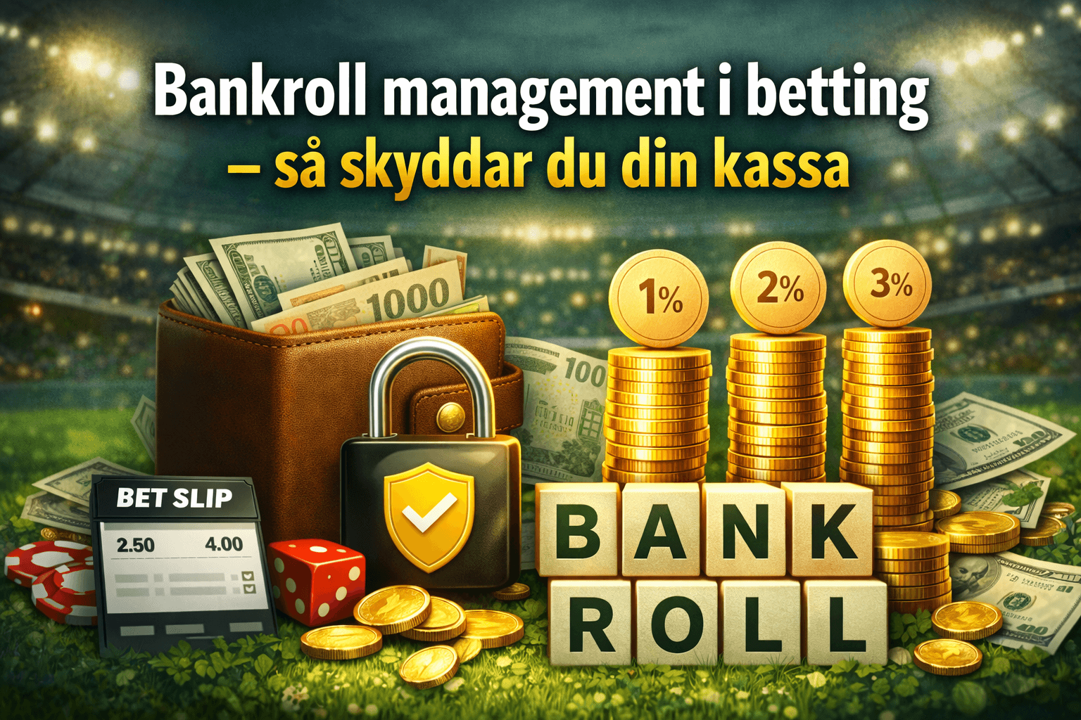 Bankroll management i betting – så skyddar du din kassa