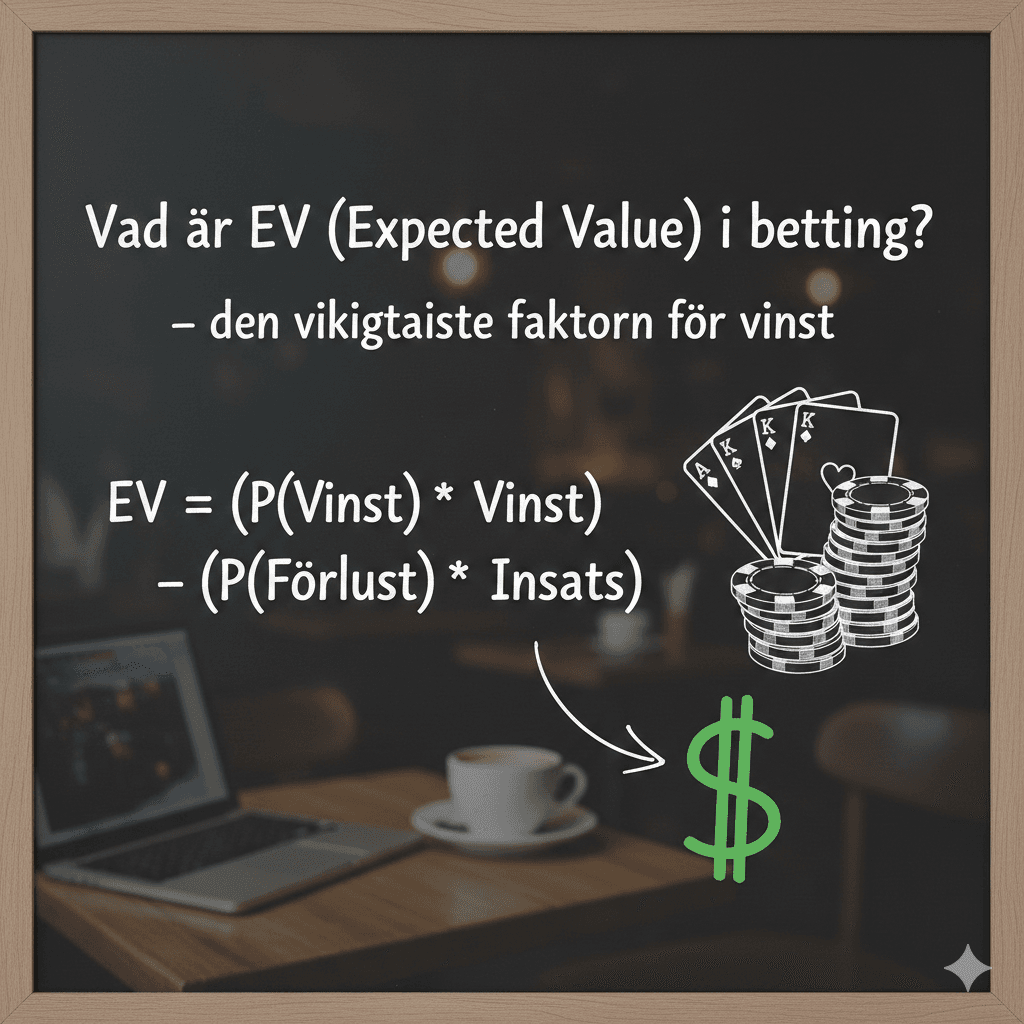 Vad är EV (Expected Value) i betting? – den viktigaste faktorn för vinst