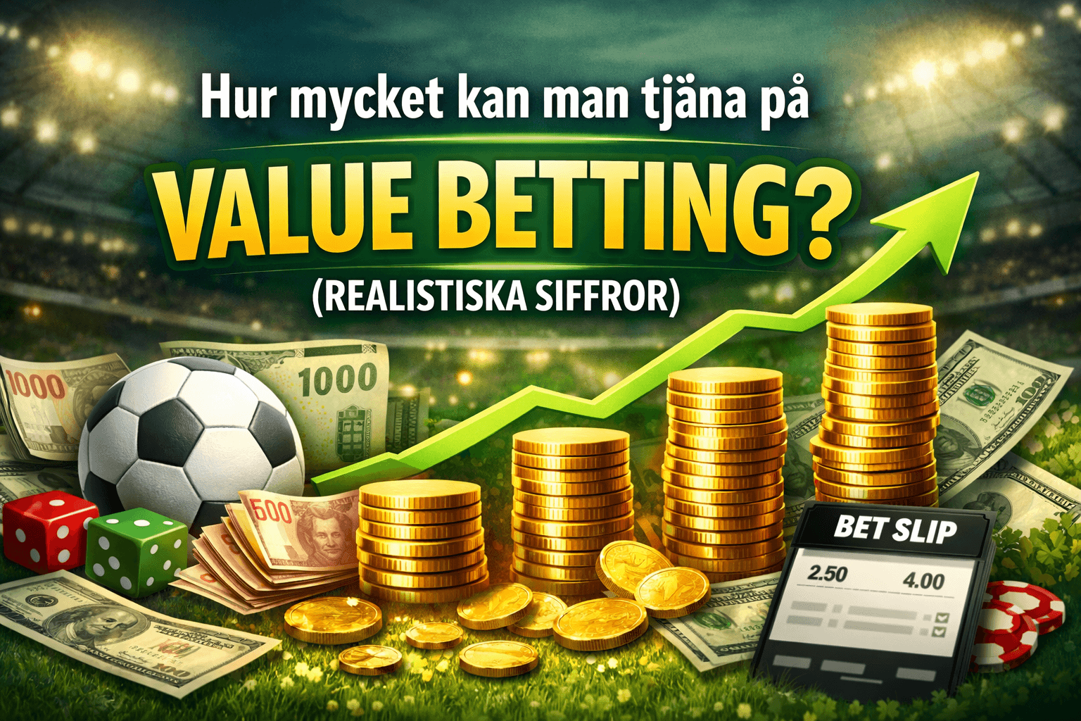 Kan man tjäna pengar på betting? Fakta om value betting 2026